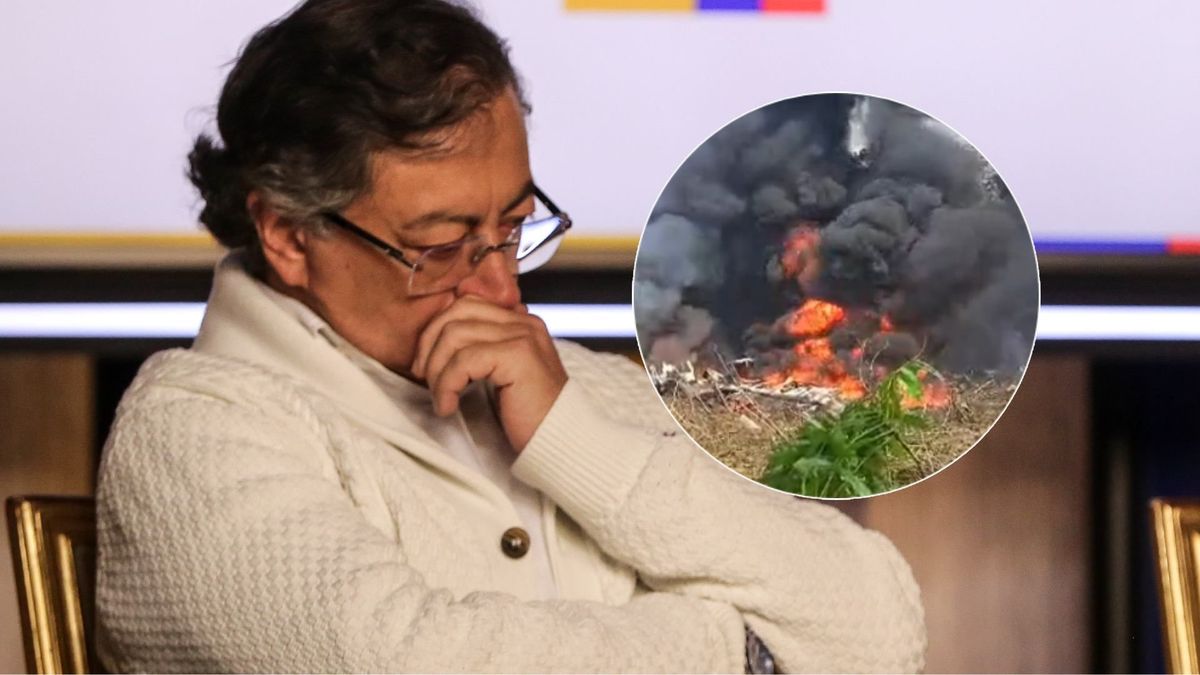 Petro accidente aéreo en el Putumayo