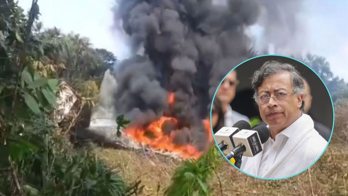 Gustavo Petro se pronuncia sobre accidente aéreo en Putumayo