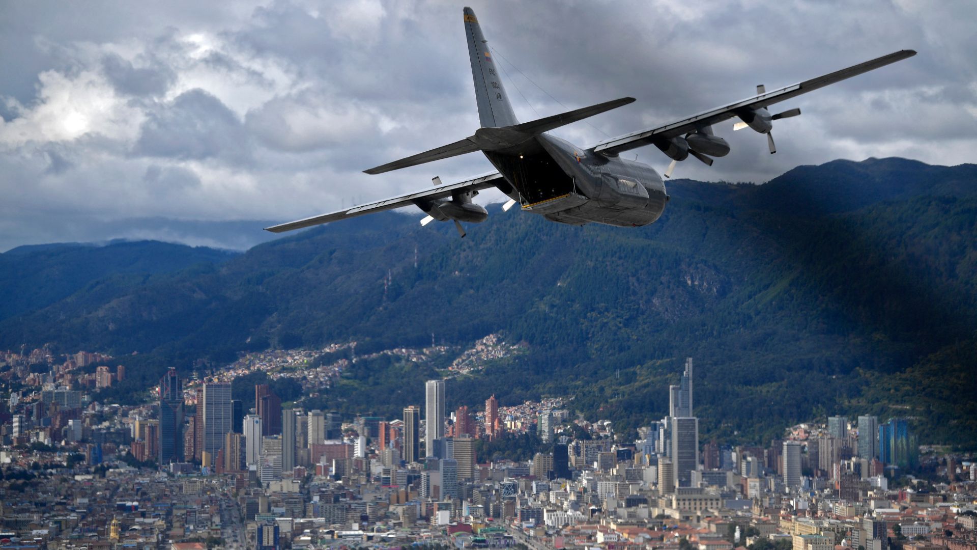 Avión Hércules Colombia 