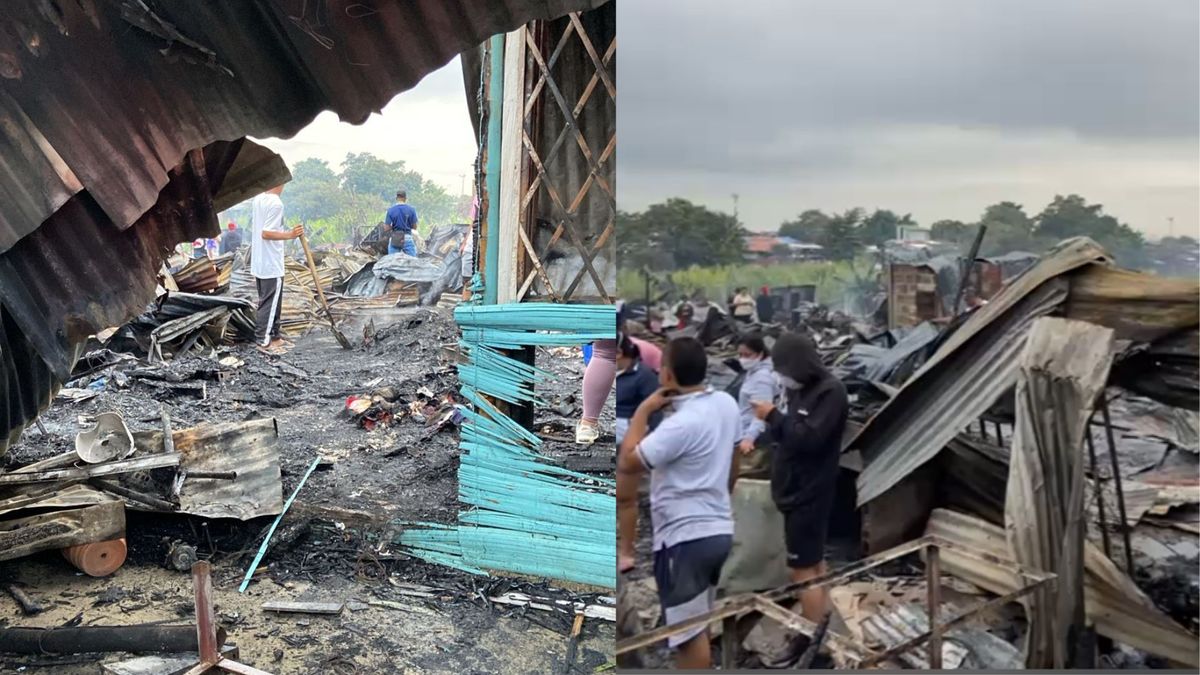 Decenas de familias lo perdieron todo