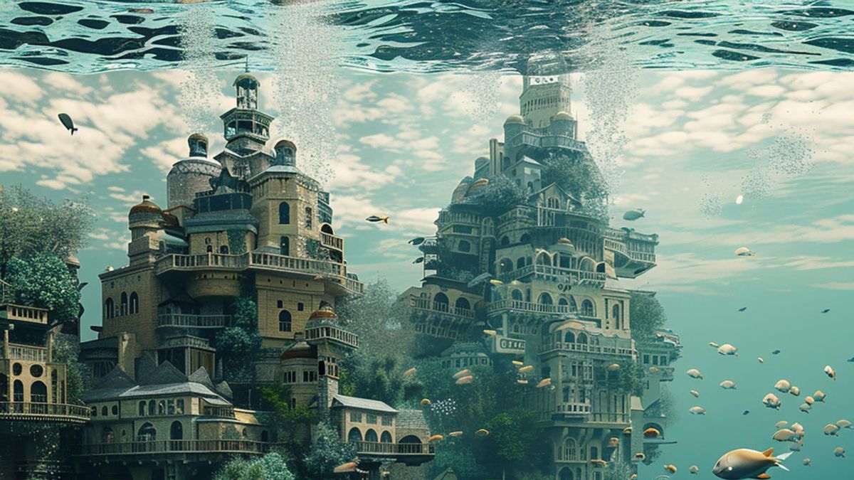 El nivel del mar aumenta como resultado del derretimiento de capas de hielo, como las que cubren a Groenlandia y la Antártida.