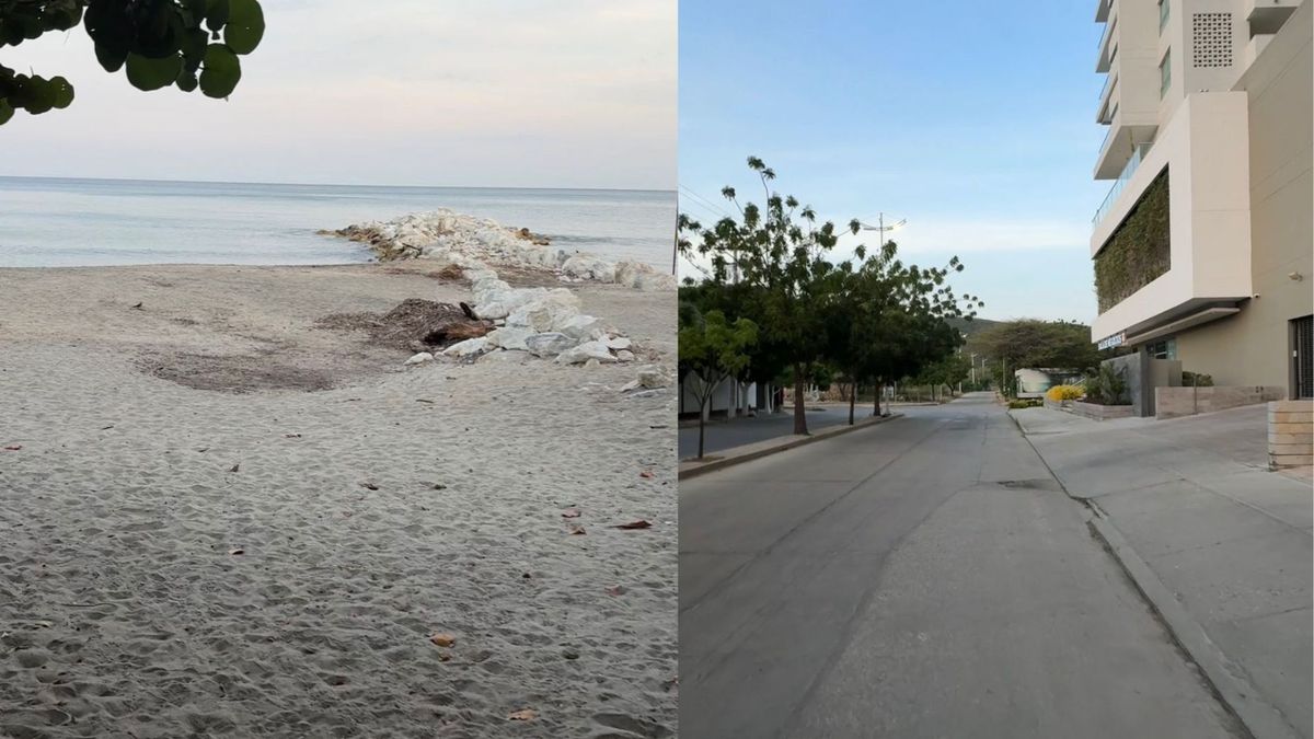Playa Salguero, Santa Marta.