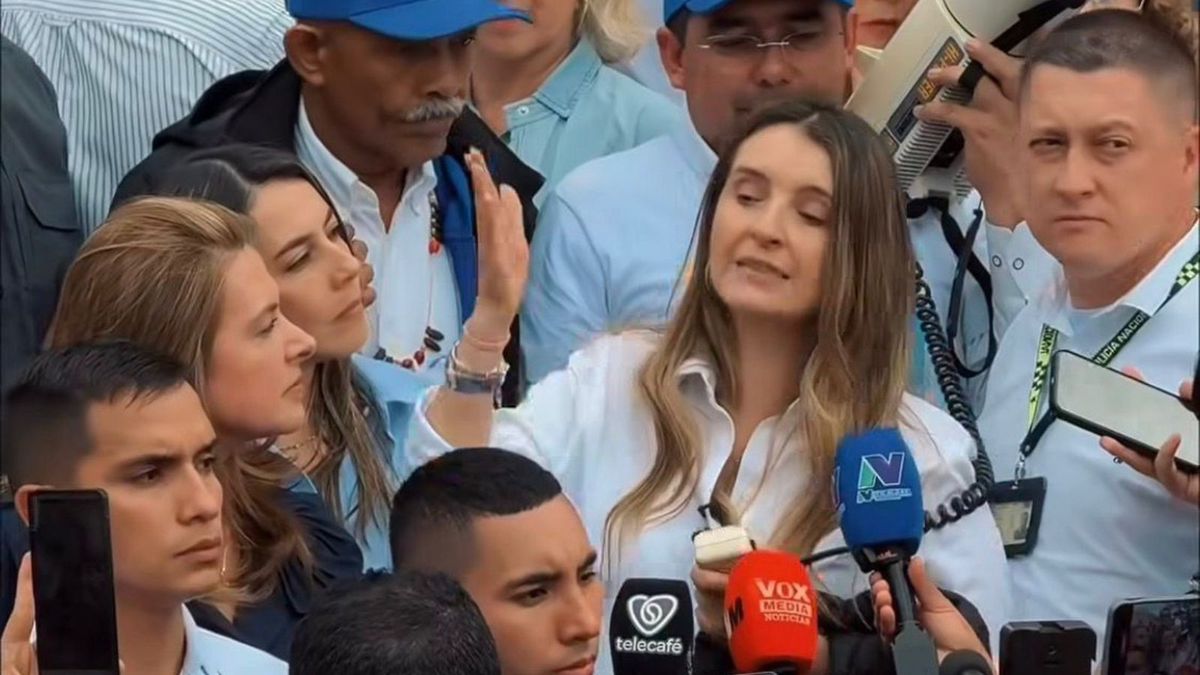 Paloma Valencia en Manizales.