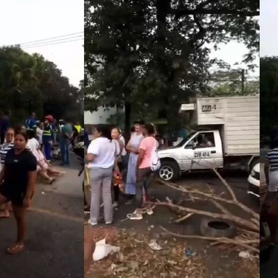 Bloqueo en la Troncal del Caribe: habitantes en Cartagena protestan por ...