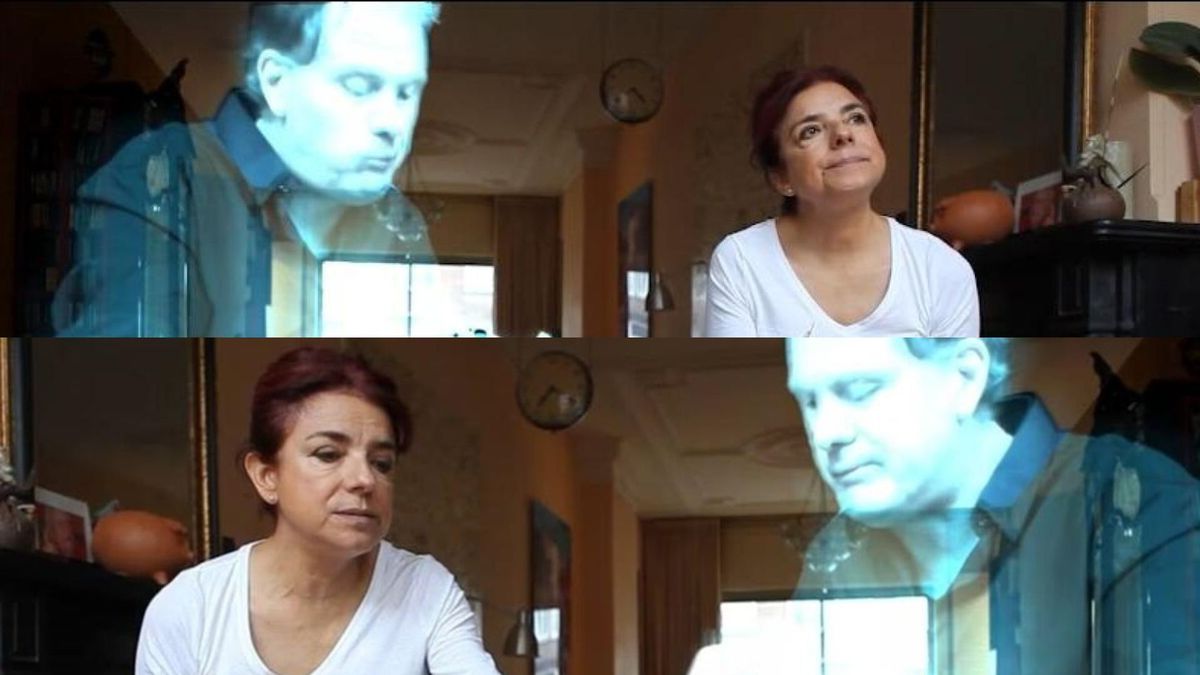 matrimonio inteligencia artificial holograma metahumano amor digital convivencia