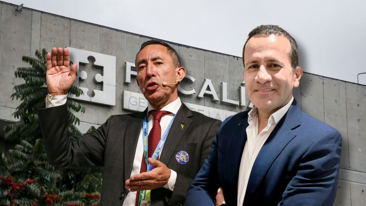 Presidente de Ecopetrol Ricardo Roa y el expresidente de Hocol Luis Enrique Rojas.