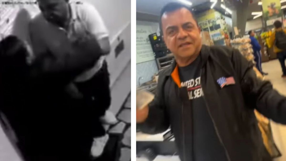 Hombre que acosó a mujer en supermercado de Bogotá, también golpeó a su pareja.