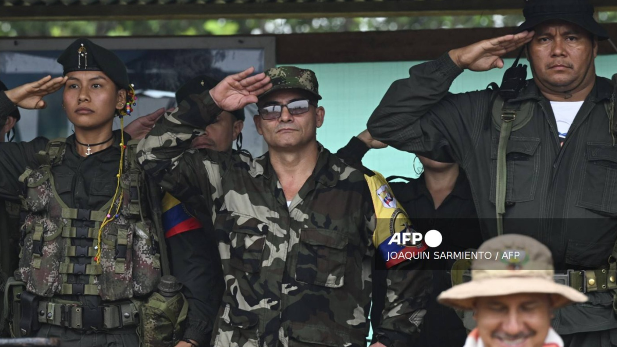 Alias Iván Mordisco, máximo jefe de las disidencias de las Farc.