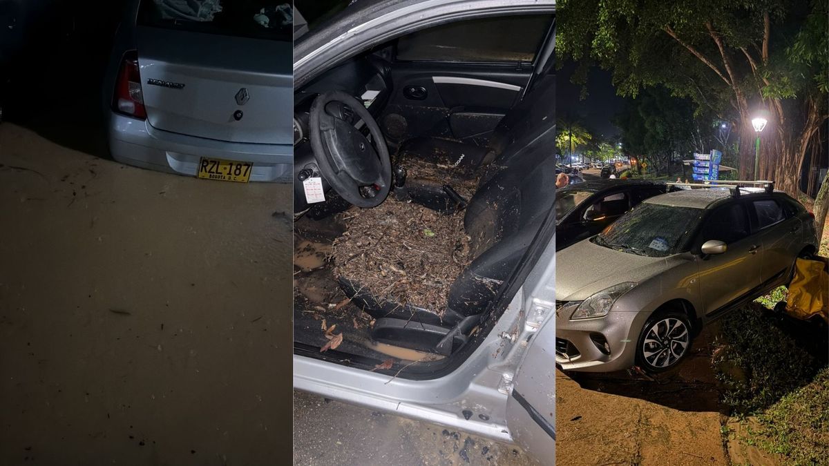 Creciente quebrada en Cafam, Melgar.