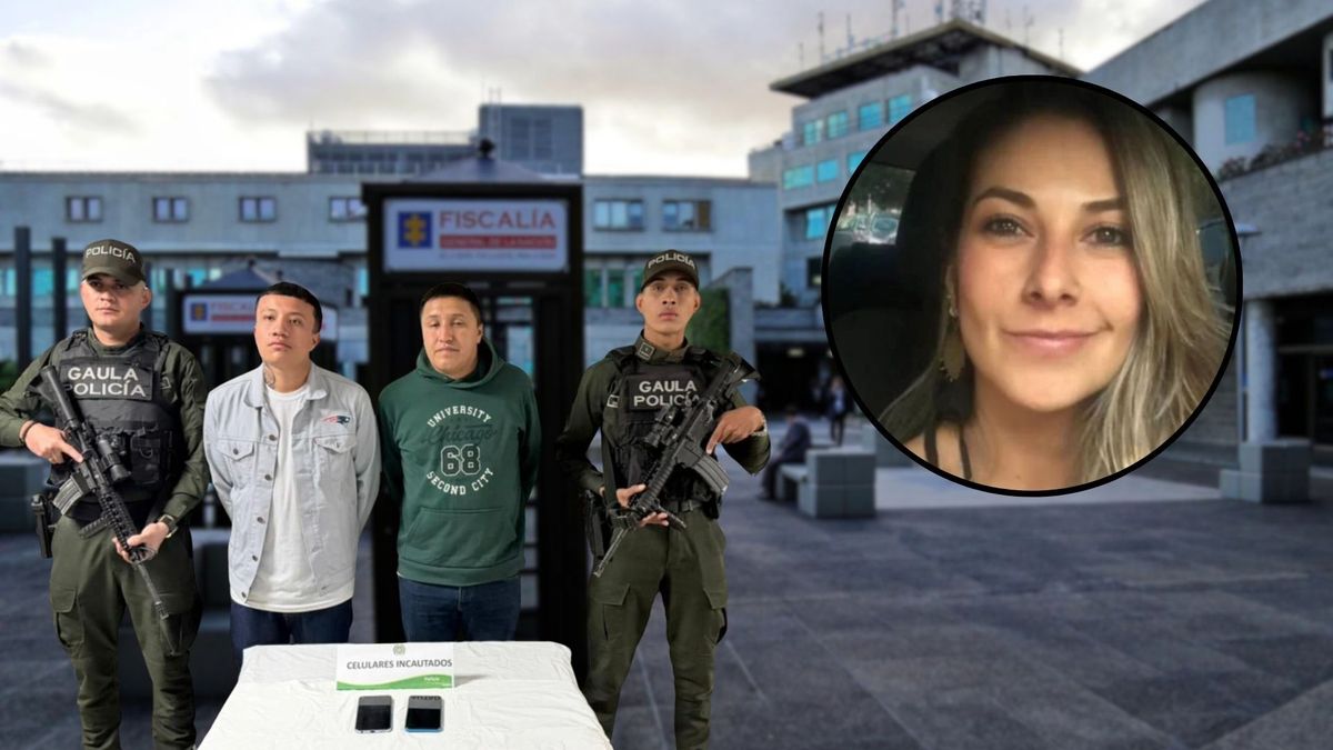 Diana Ospina víctima de paseo millonarios y dos de los capturados.