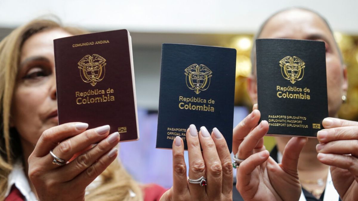 Pasaporte colombiano 2026