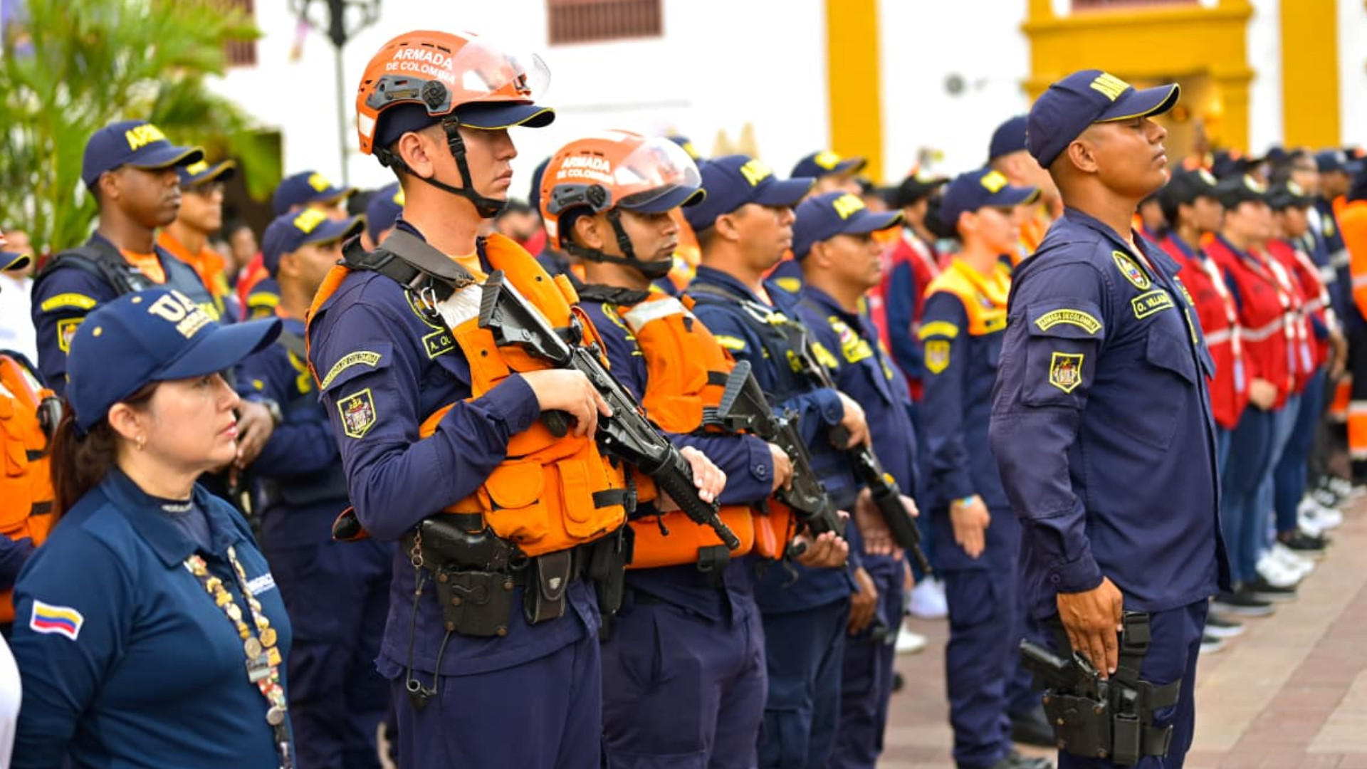 Marinos de la Armada Nacional de Colombia. 