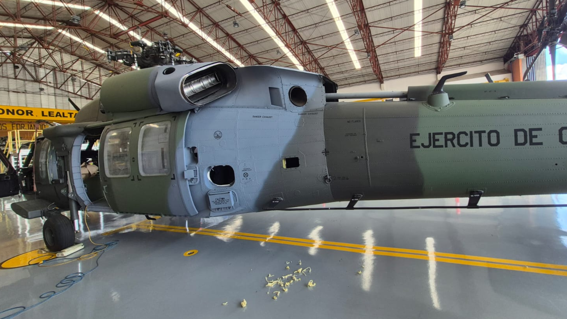 Black Hawk del Ejército Nacional. 