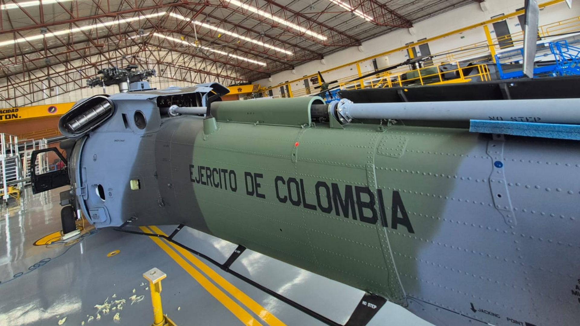 Black Hawk del Ejército Nacional. 