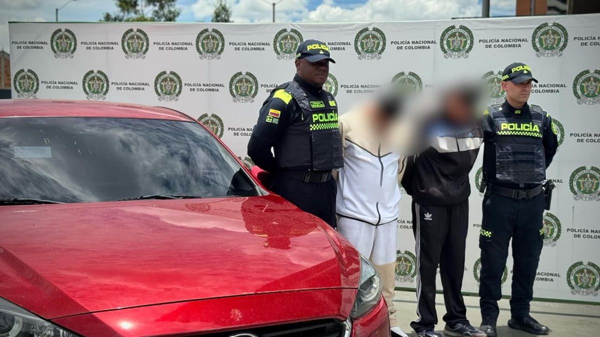 Presuntos atracadores de Usaquén.