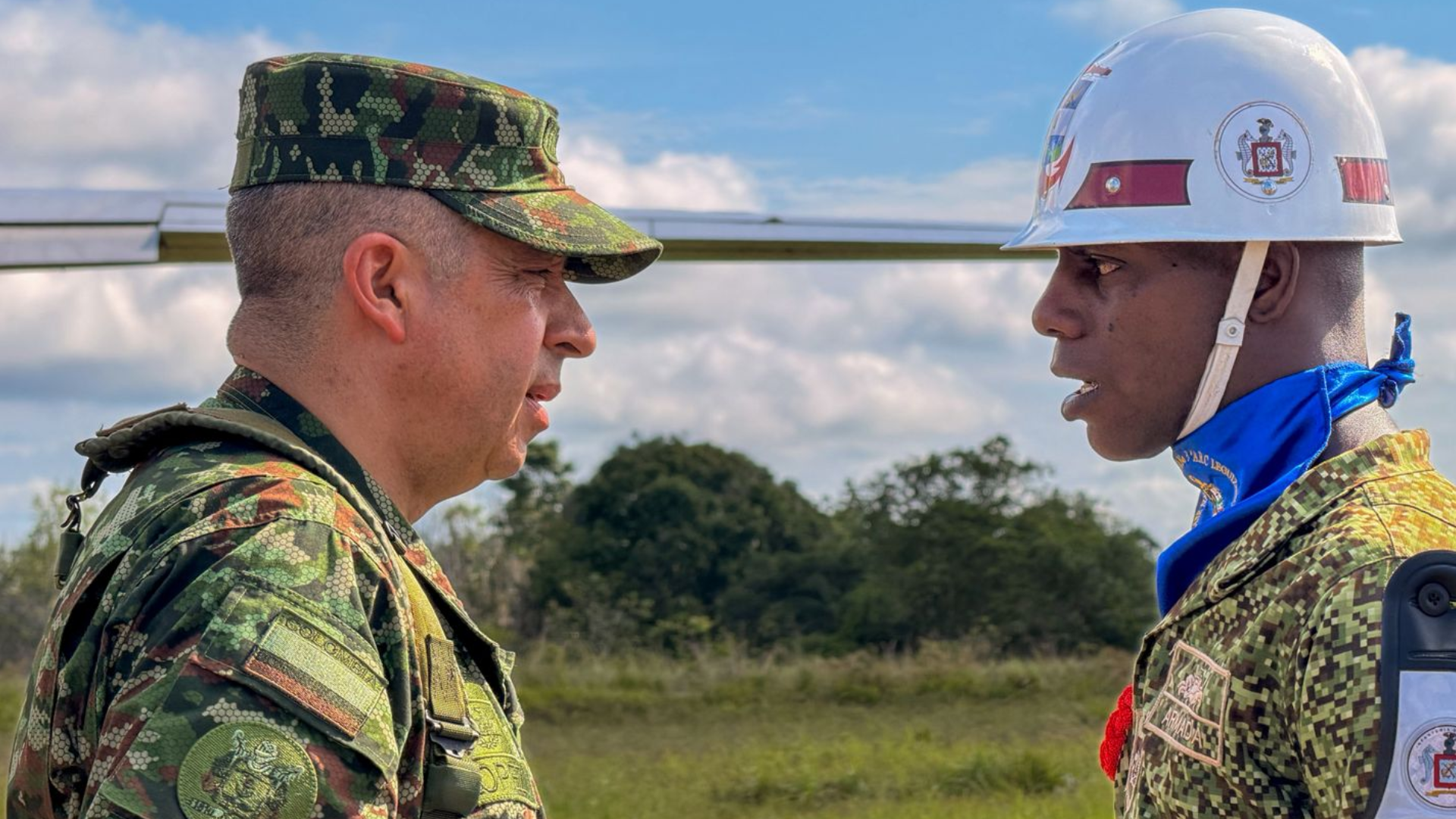 Comandante de las Fuerzas Militares, general Hugo Alejandro López Barreto.