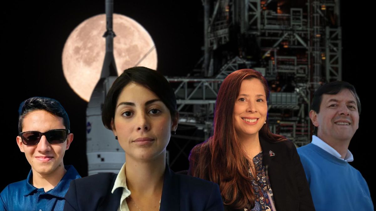 Cuatro colombianos hacen parte de la misión de la Nasa rumbo a la Luna.