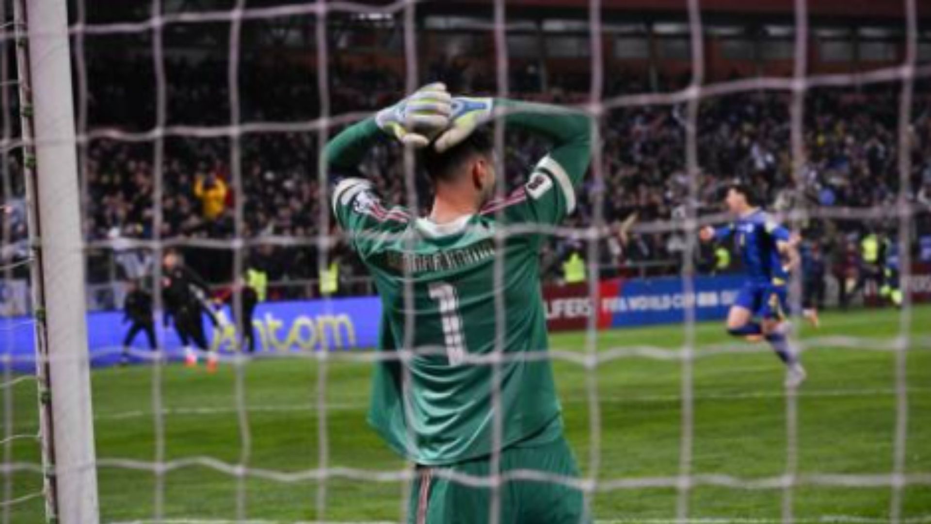 Italia no logró clasificar, luego de perder una tanda de penales ante Bosnia.