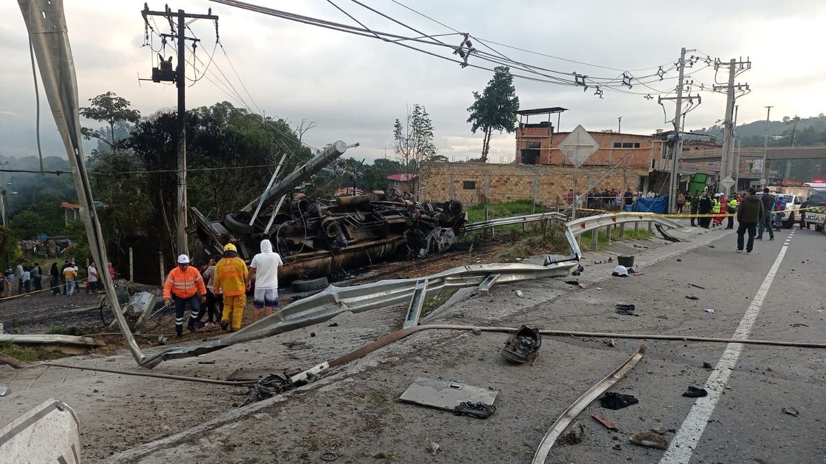 Accidente en Silvania - Ruta Bogotá - Girardot