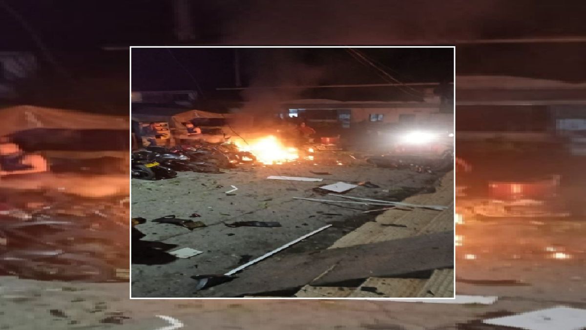 Atentado con motobomba en Briceño, Antioquia