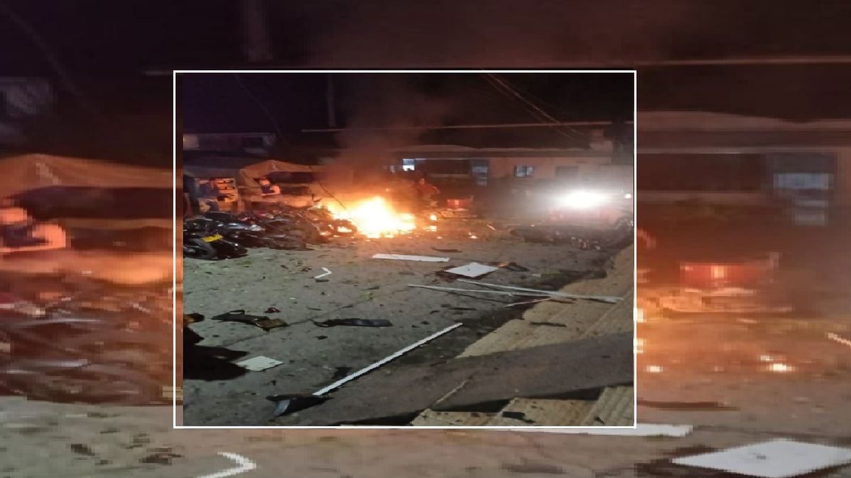 Atentado con motobomba en Briceño, Antioquia