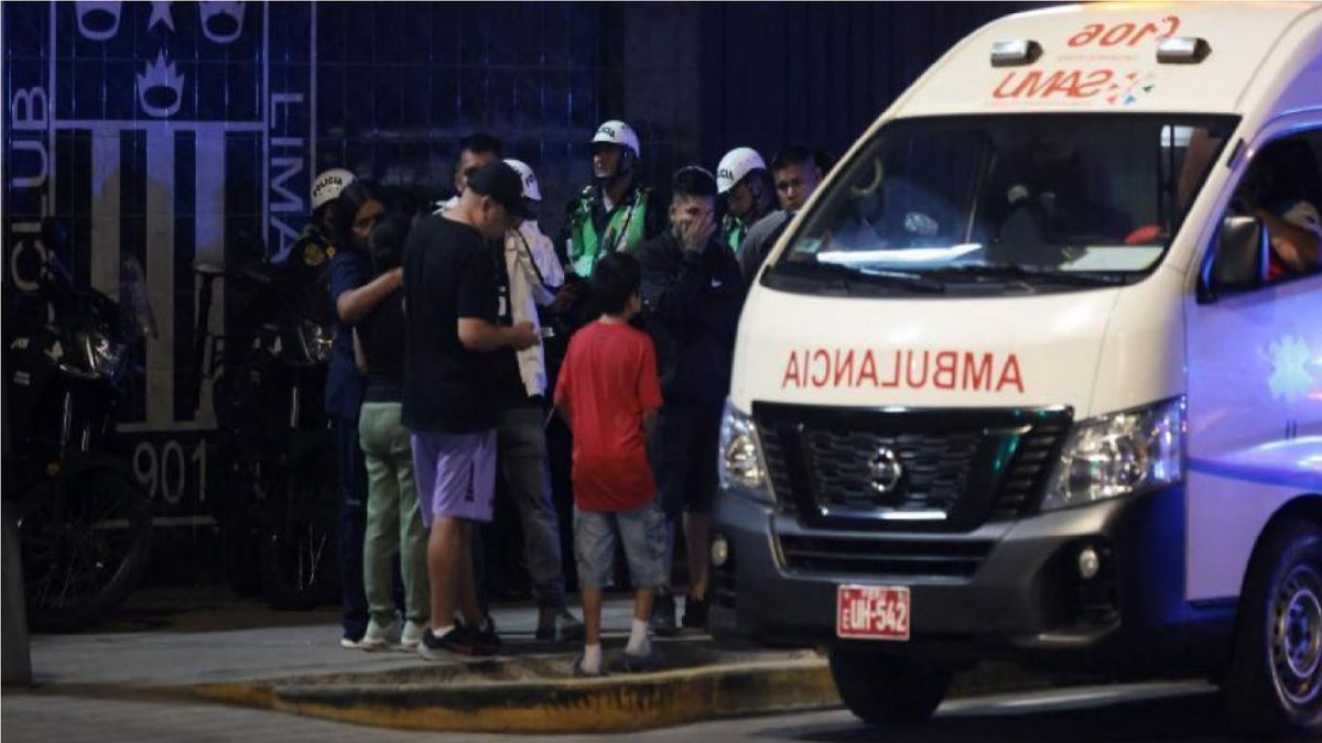 Tragedia en el Estadio Alejandro Villanueva de Lima.