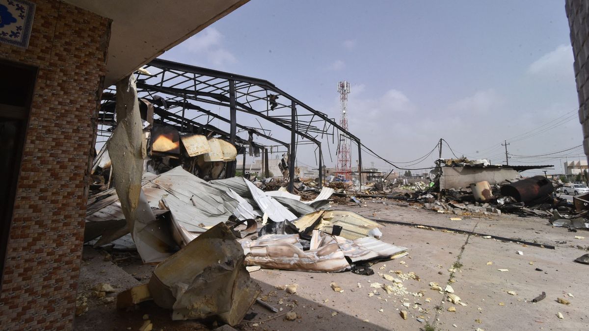 Estados Unidos atacó una base nuclear de Irán.