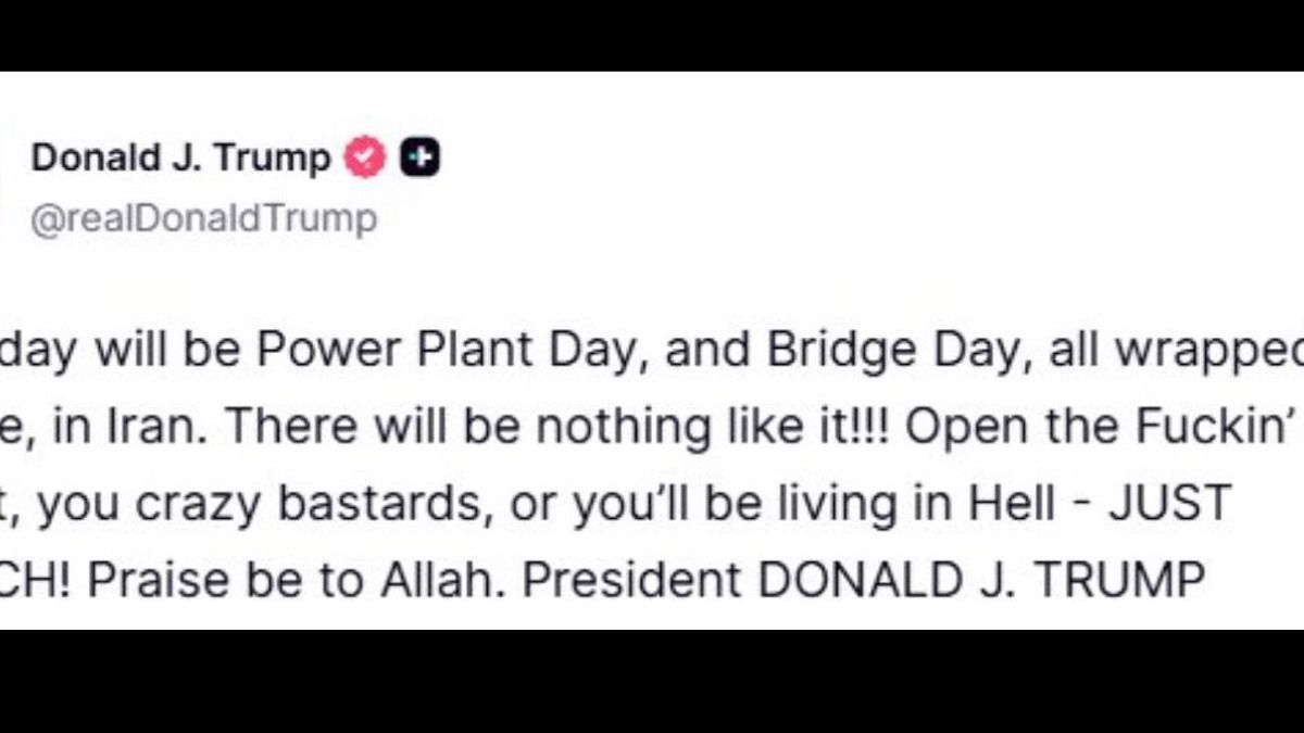 Donad Trump mensaje.