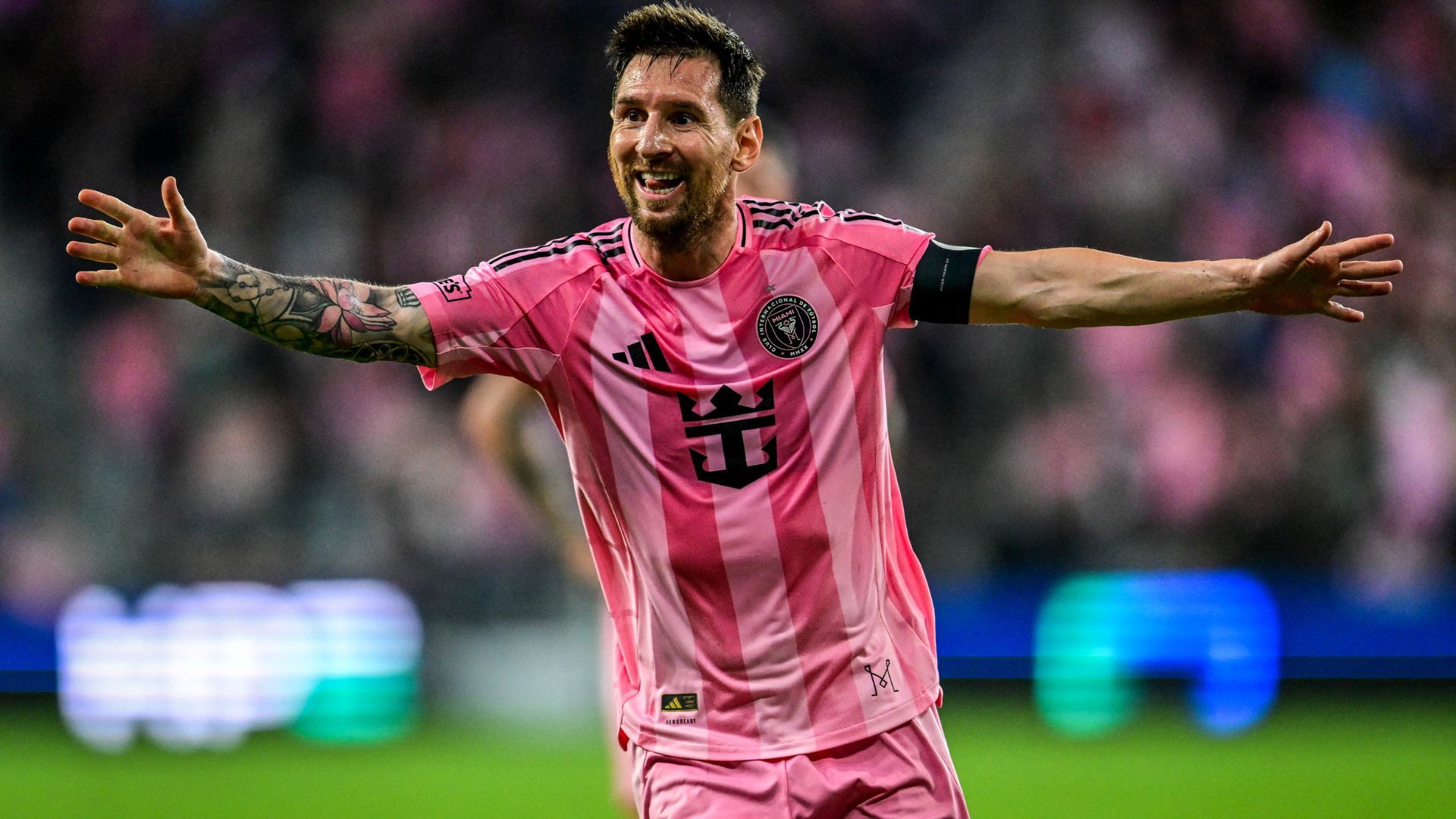 El astro argentino anotó en el empate de su equipo.