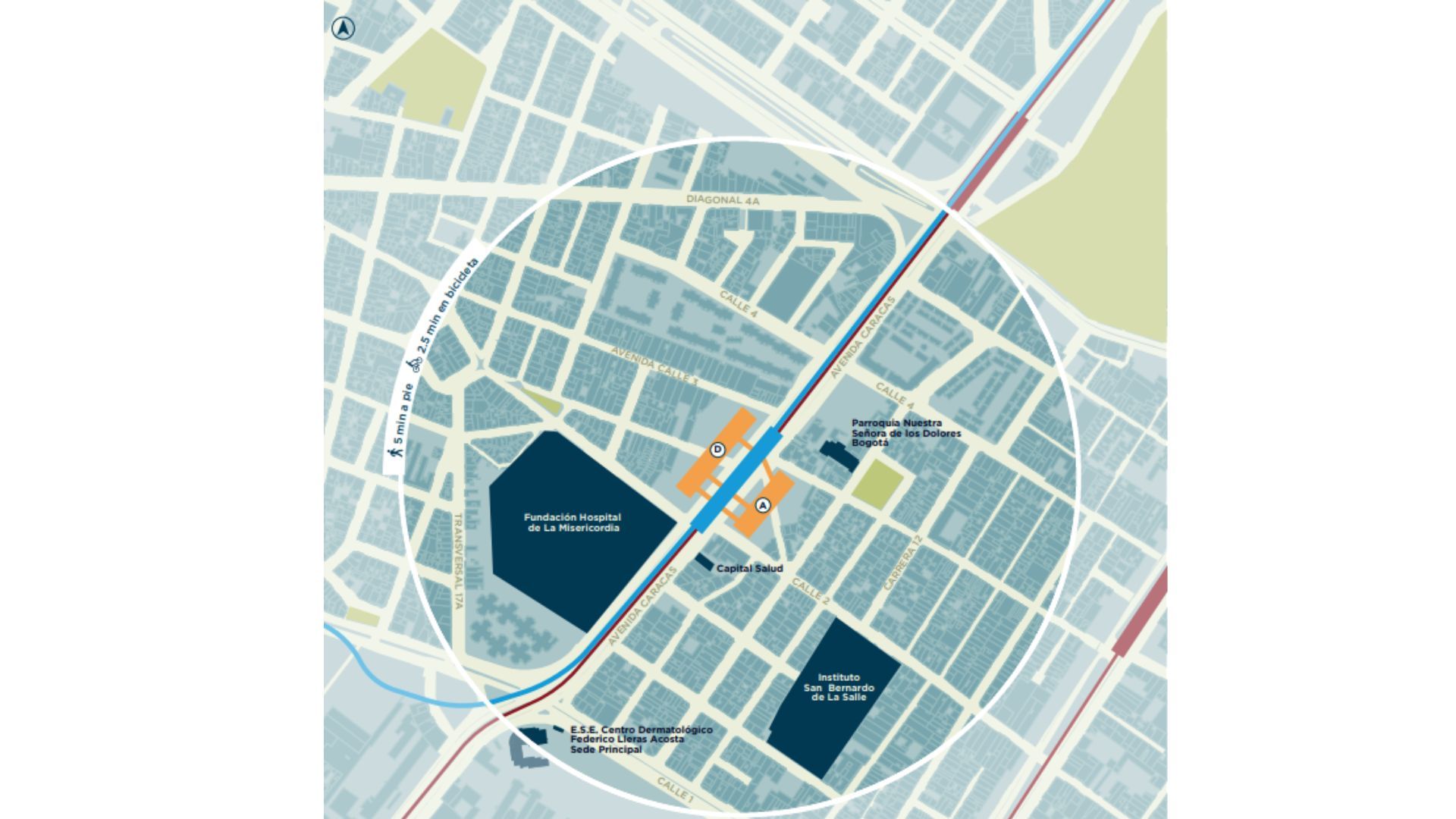 Estación 11 del Metro de Bogotá 