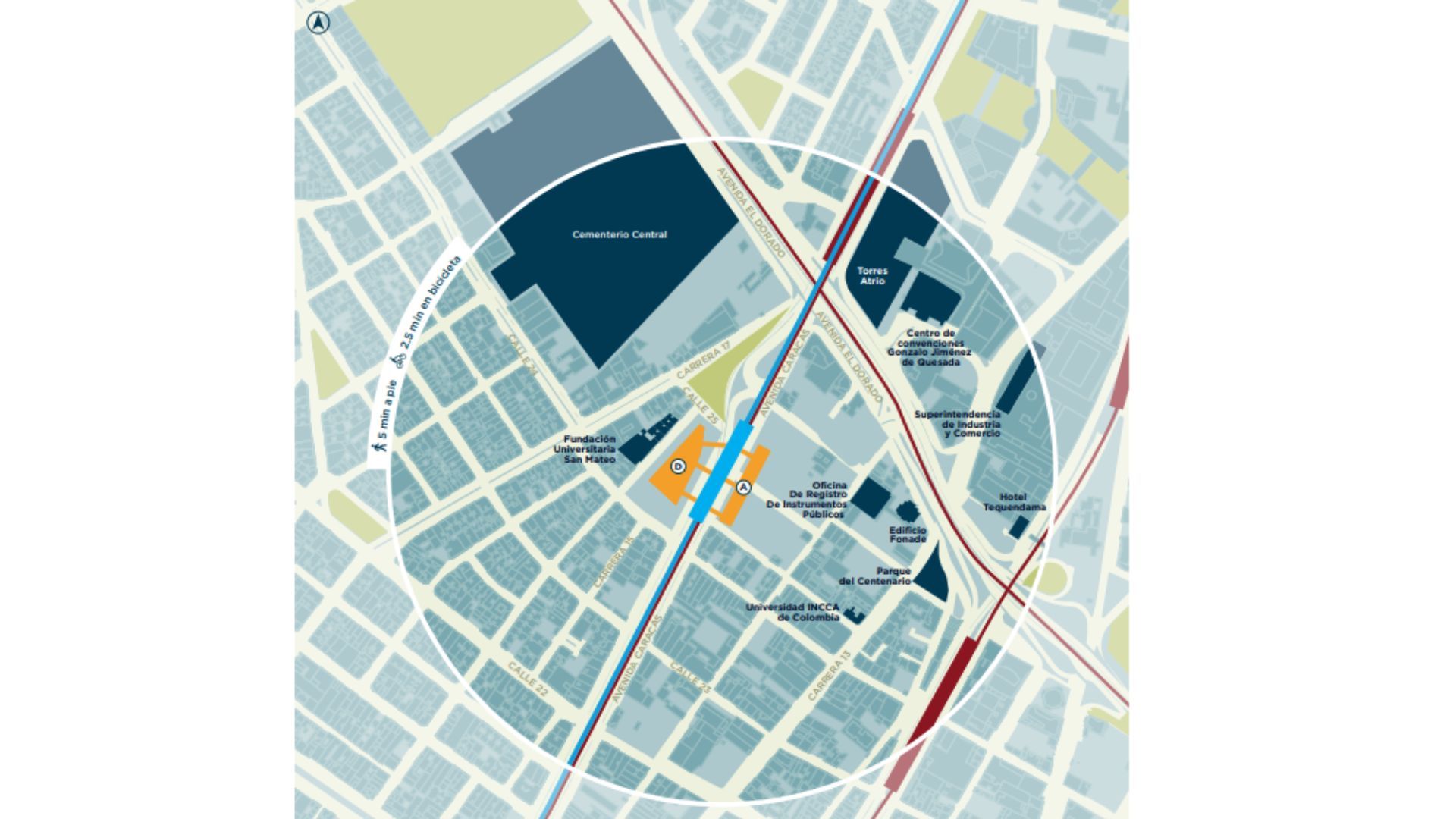 Estación 13 del Metro de Bogotá 