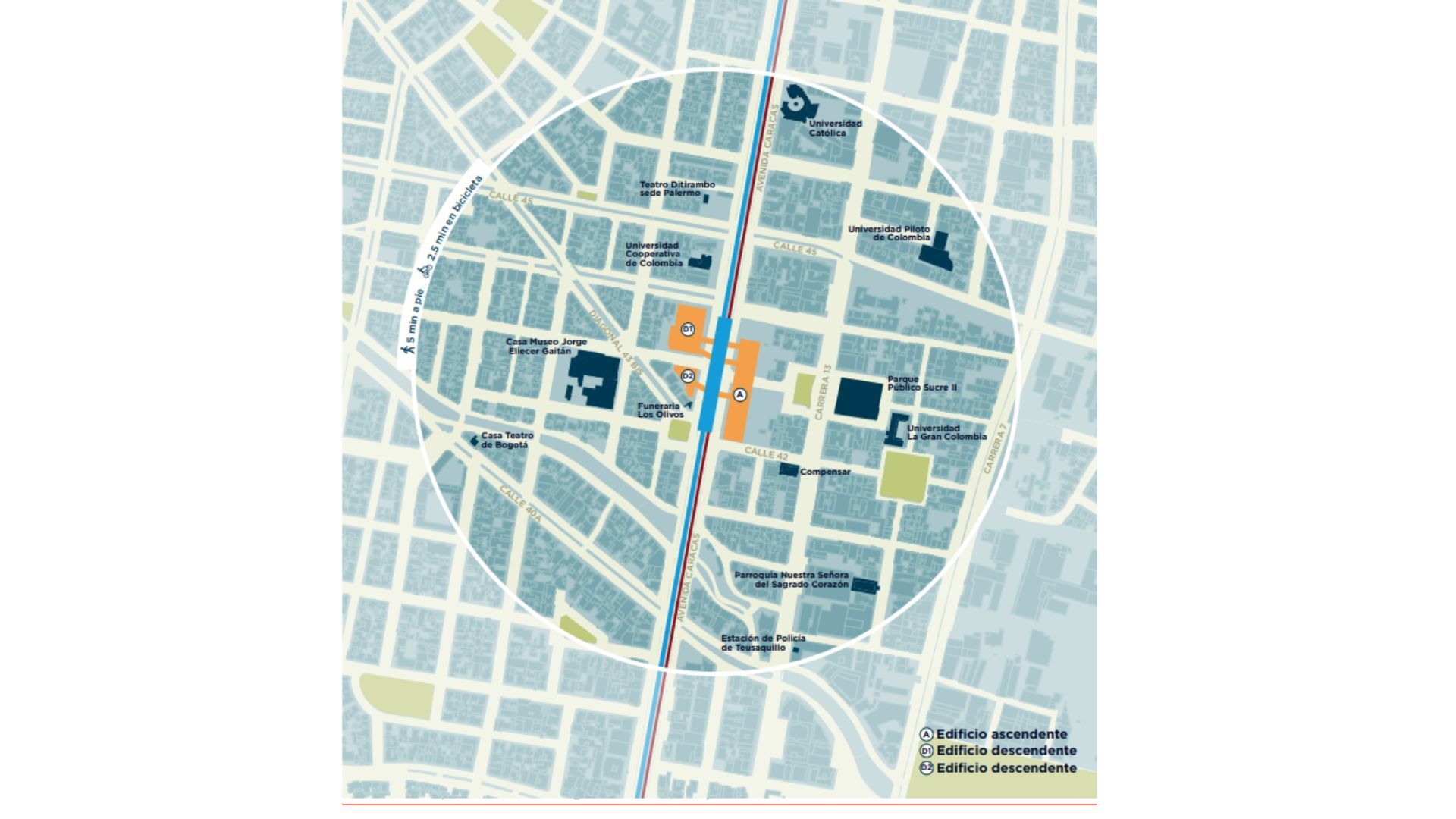 Estación 14 del Metro de Bogotá 