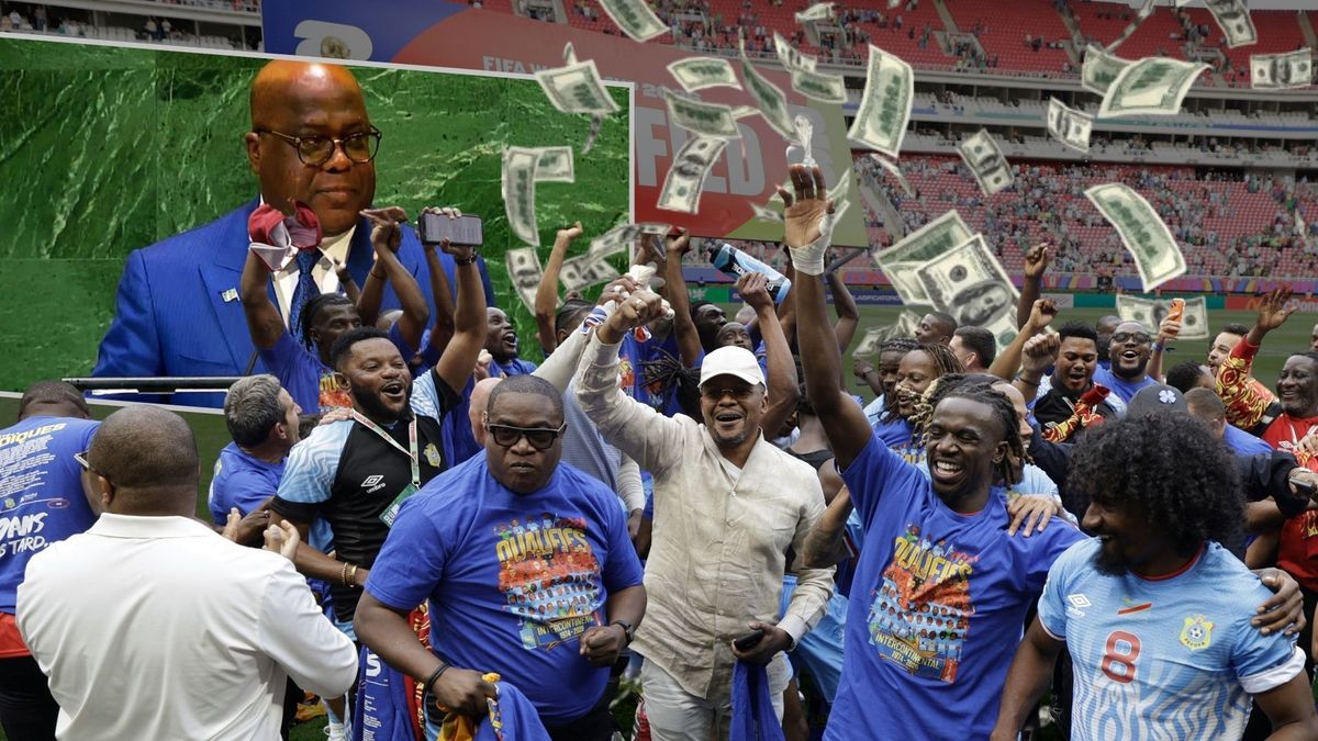 Estos son los premios que el gobierno congoleño le dio a su selección por clasificar al Mundial 2026