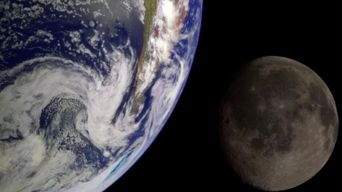 El registro permite observar nubes sobre Oceanía y detalles del cráter Ohm desde la órbita lunar.