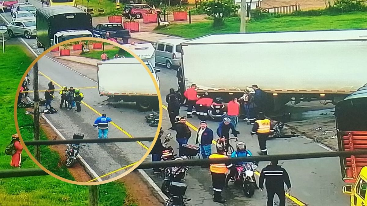 Choque múltiple entre Soacha y Sibaté dejó una persona muerta.