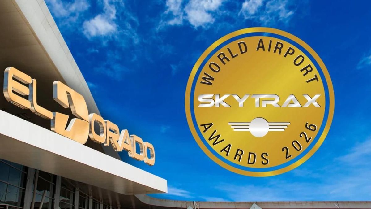 El aeropuerto El Dorado fue elegido por quinto año consecutivo como el mejor de Sudamérica según Skytrax.