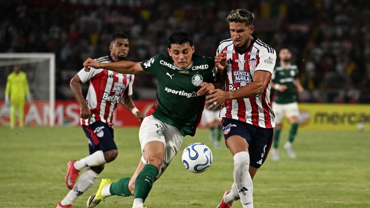 Junior vs Palmeiras en la Copa Libertadores