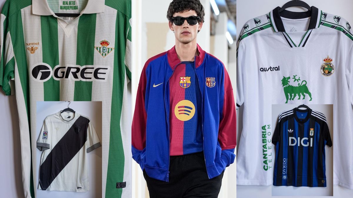 LaLiga tendrá jornada de camisetas 'retro' con todos los clubes de primera y segunda categoría