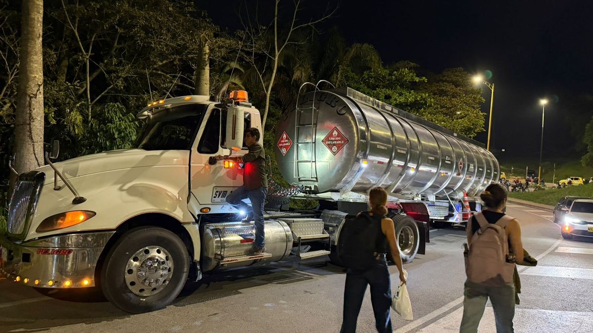 Bloqueos en Santander