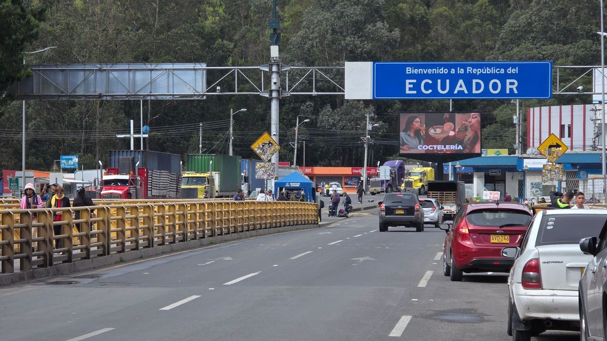 Frontera entre Colombia y Ecuador