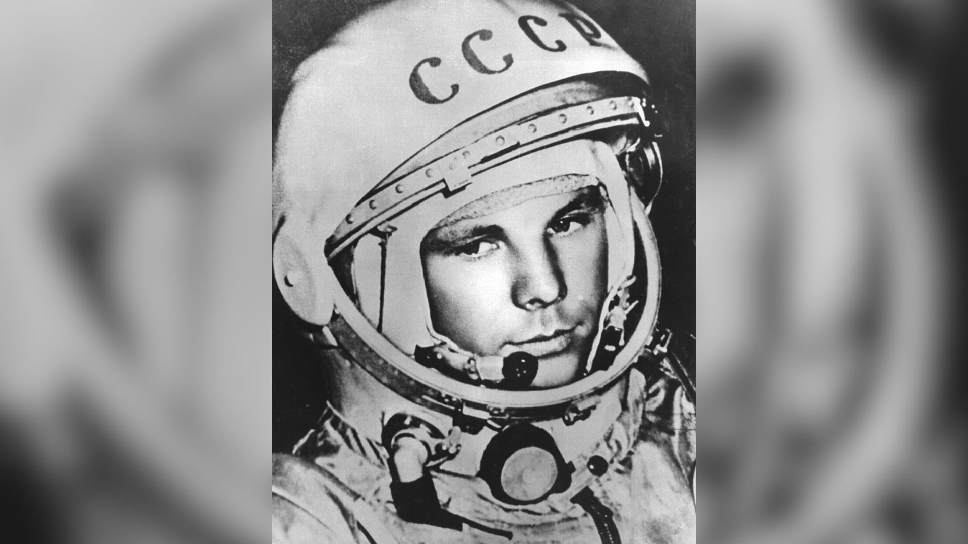 Yuri Gagarin, el primer humano en viajar al espacio.