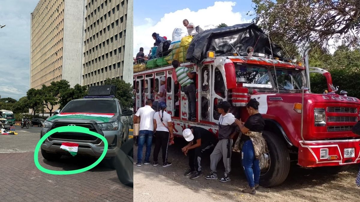 Chivas de la miga indígena en Cali