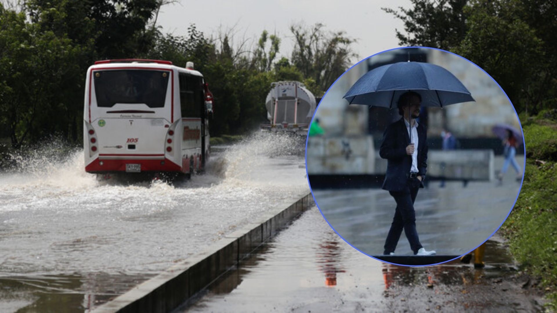 Lluvias e inundaciones en Bogotá