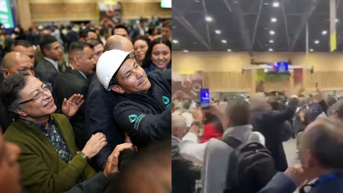 El mandatario contradijo la existencia de abucheos en un X, en otro, dijo que era un grupo mínimo.