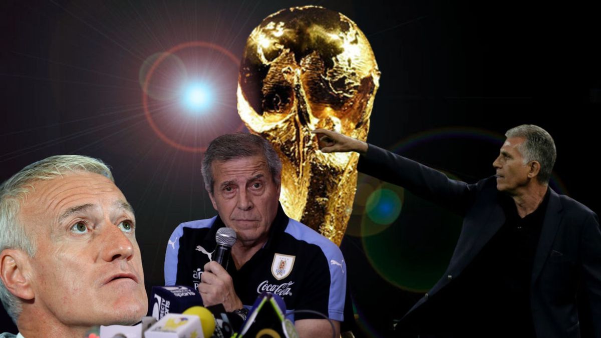 Los técnicos también tienen historia en el mundial.