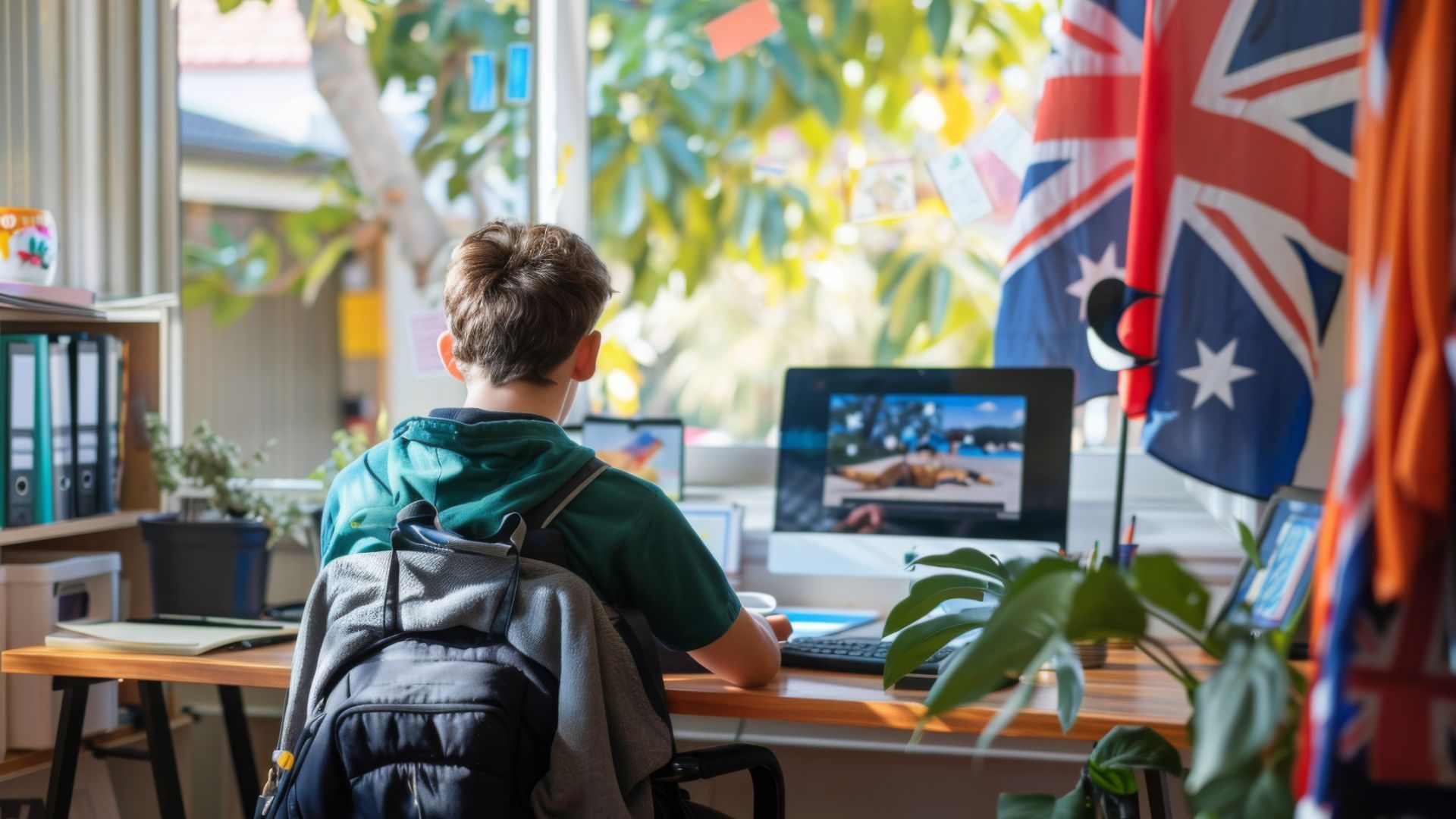 La aplicación debe hacerse en línea.