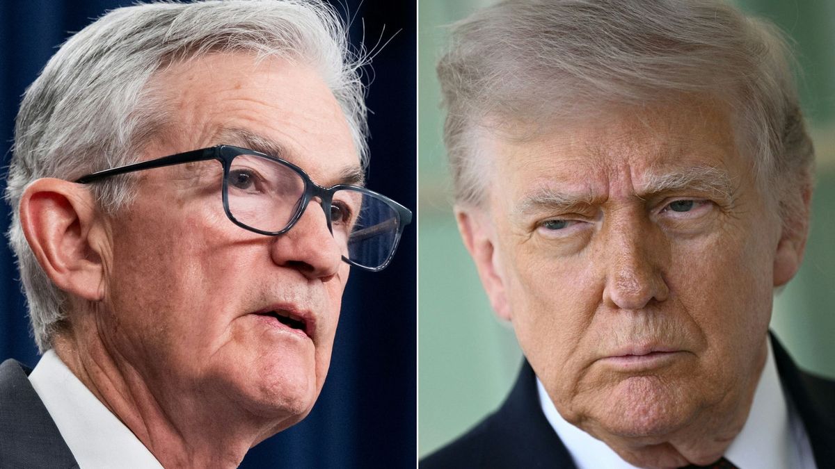 Jerome Powell y Donald Trump tensión Reserva Federal