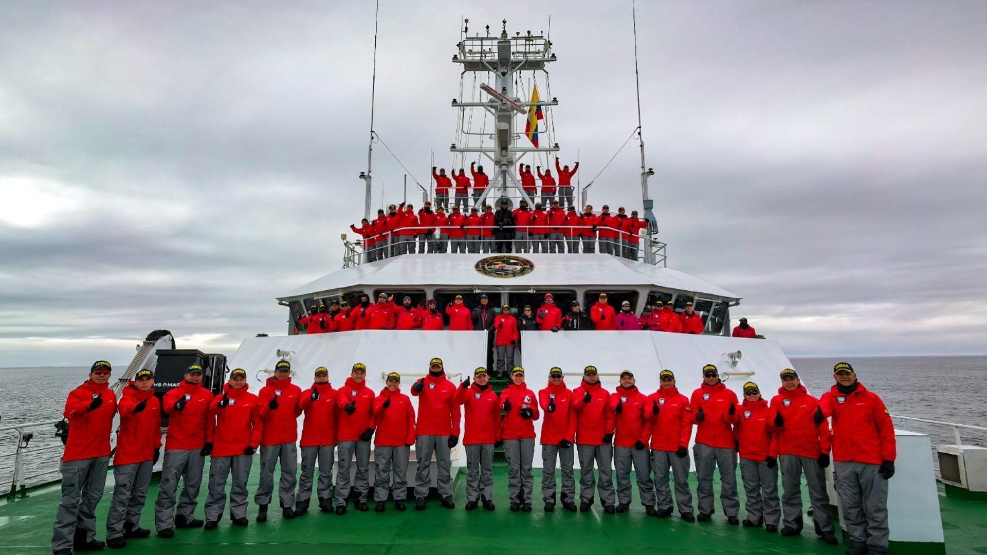 Buque ARC Simón Bolívar.