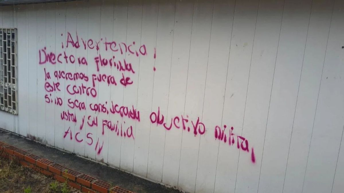 Grafitis Amenazantes de Los Pachencas