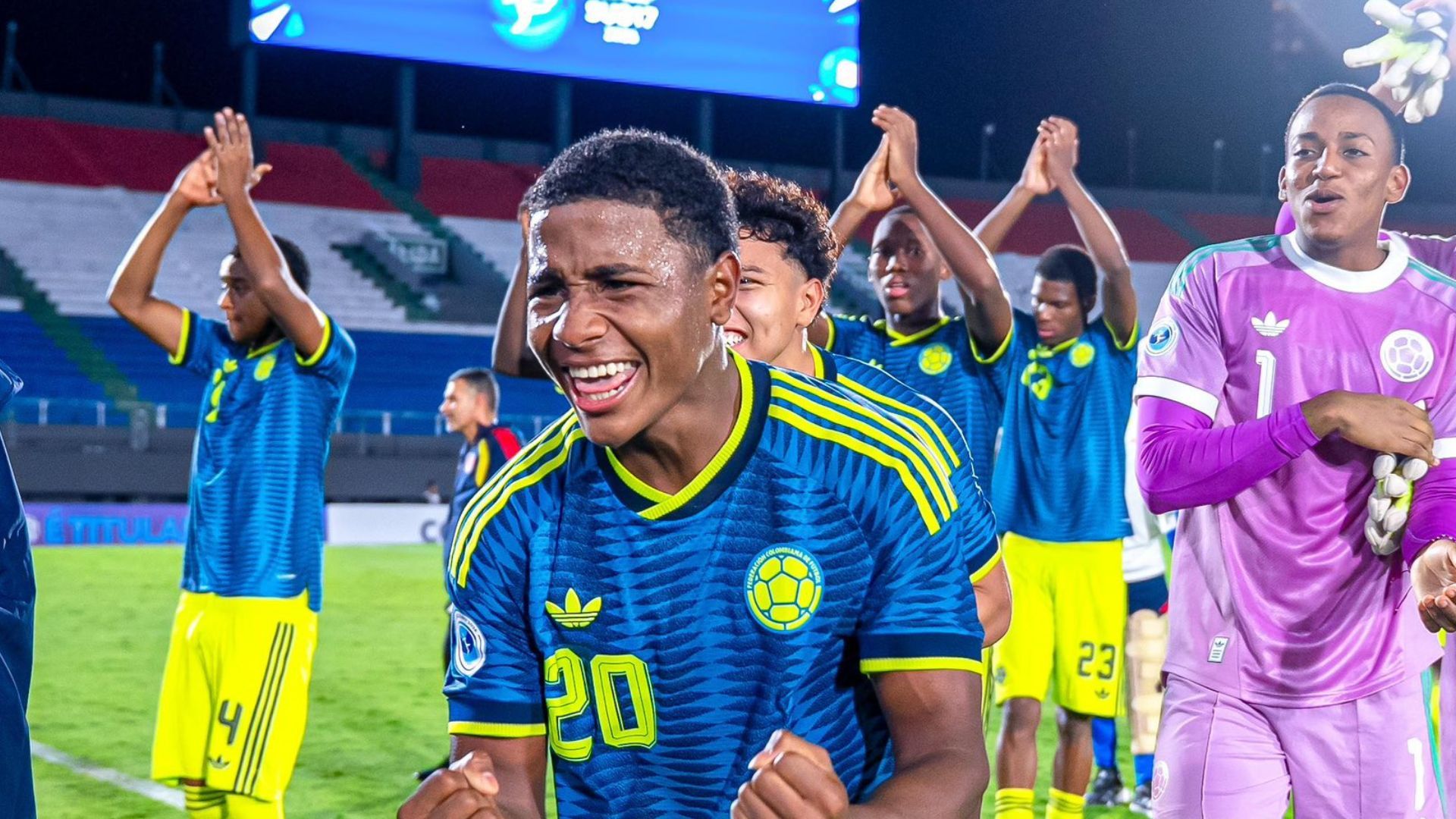 Selección Colombia sub-17 jugará la final del Campeonato Sudamericano